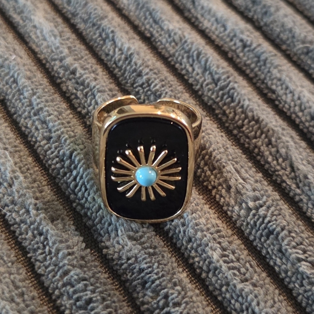 Lavender Blue Soul Adjustable Helix Ring